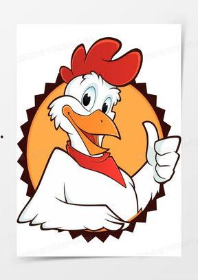 鸡的漫画图片,漫画中的趣味鸡形象